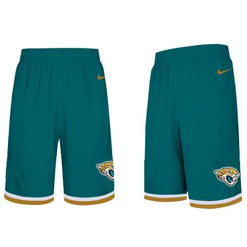 Jacksonville Jaguars Teal NFL Men's Shorts,We sell and wholesale Jacksonville Jaguars Teal NFL Men's Shorts on line form chian!